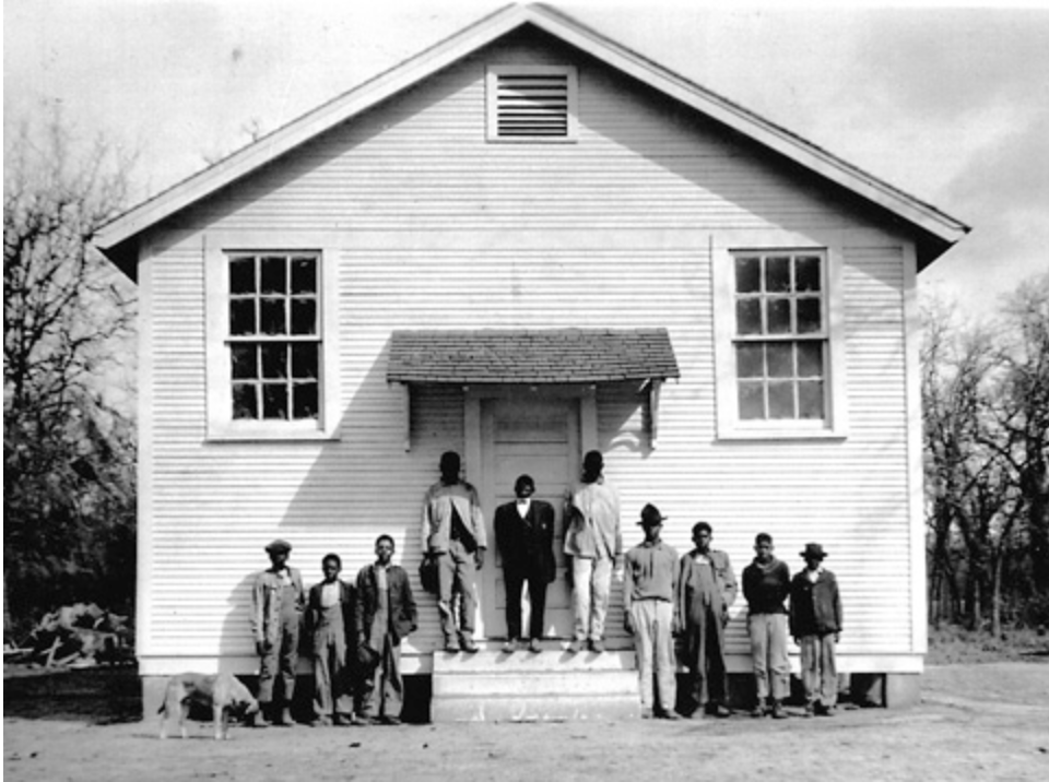 The Sandy Grove School in Burleson County